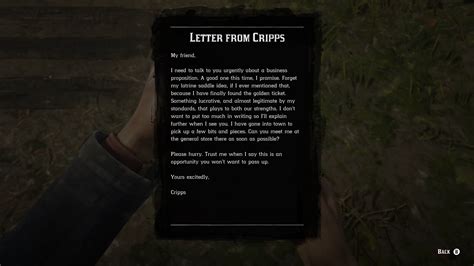 note from jim rdr2|letter from m rdr2.
